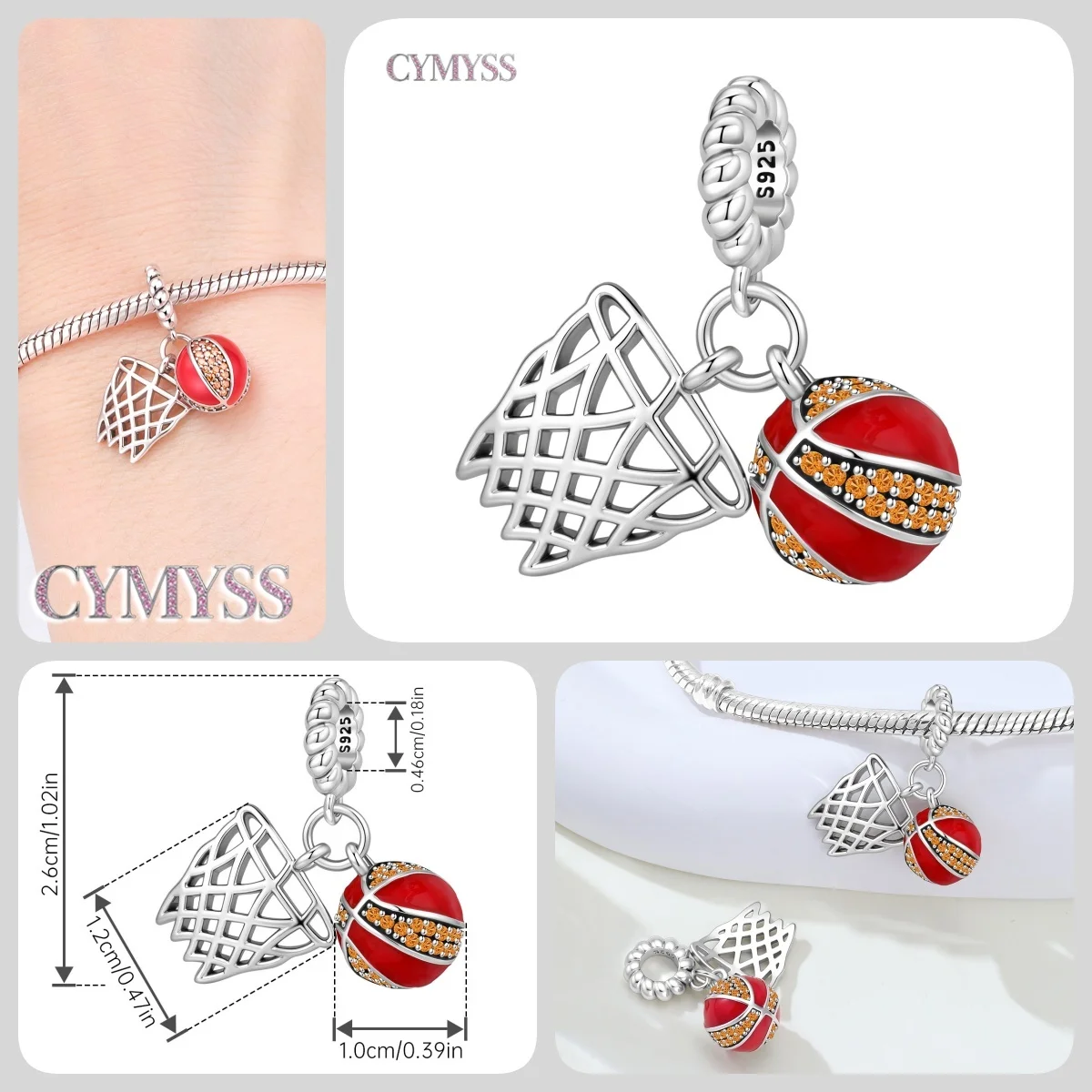925 Sterling Silber Mutter-und-Kind-Umarmung Anhänger Charms DIY Perlen Zubehör Passend für Armband Halskette Modeschmuck Geschenke – Detail 39