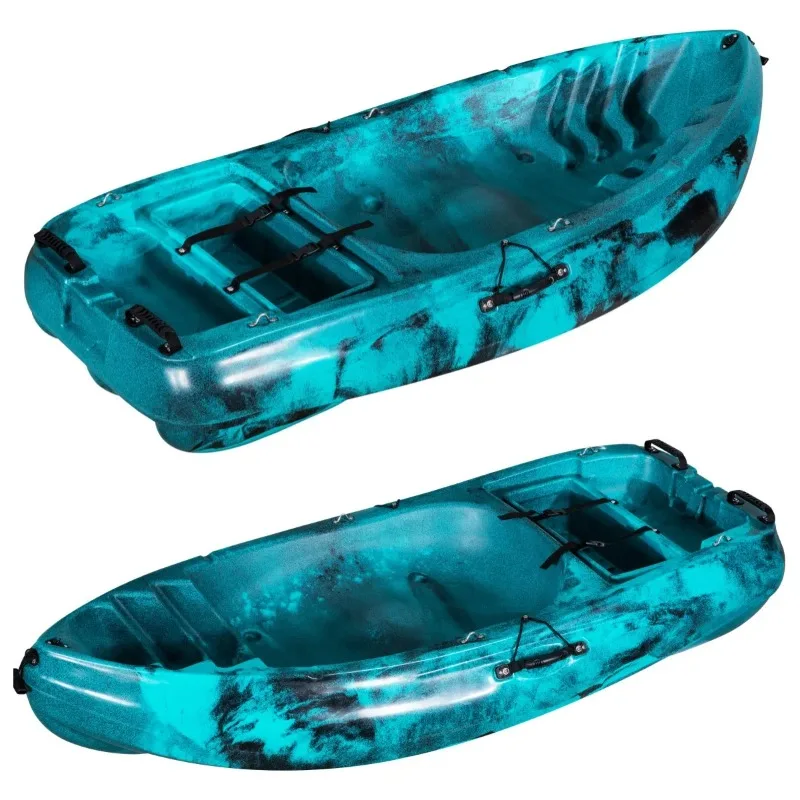Plastic Cheap Solo Easy To Paddle Comfortable Stable Boat Kayak Fishing