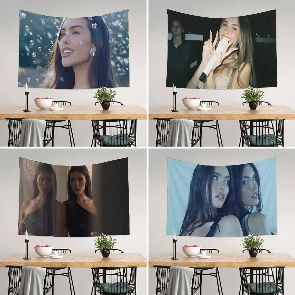 Madison Beer Tapestry Tapestry Wall Hanging For Bedroom Dorm Living Room Decor Aesthetic
