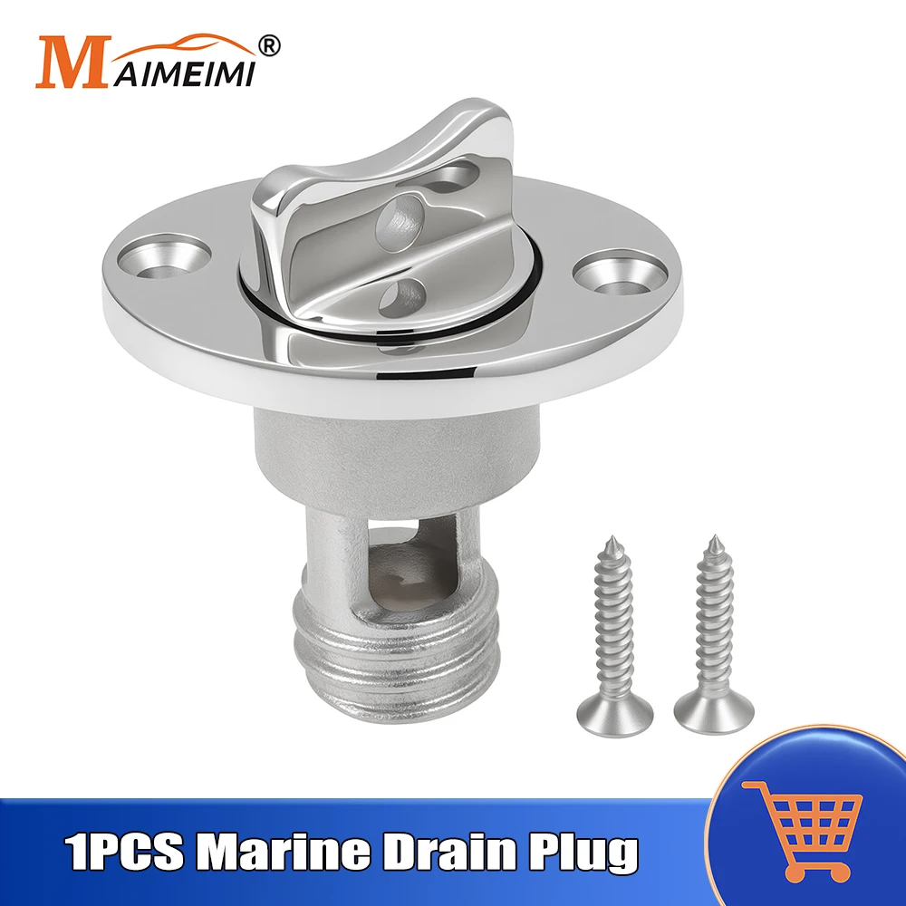 

Морская сливная пробка, хвостовое отверстие, слив из нержавеющей стали, заглушка для лодки, пробка для воды для каяка, вентиляционное отверстие для сточных вод с винтами, аксессуары для лодок