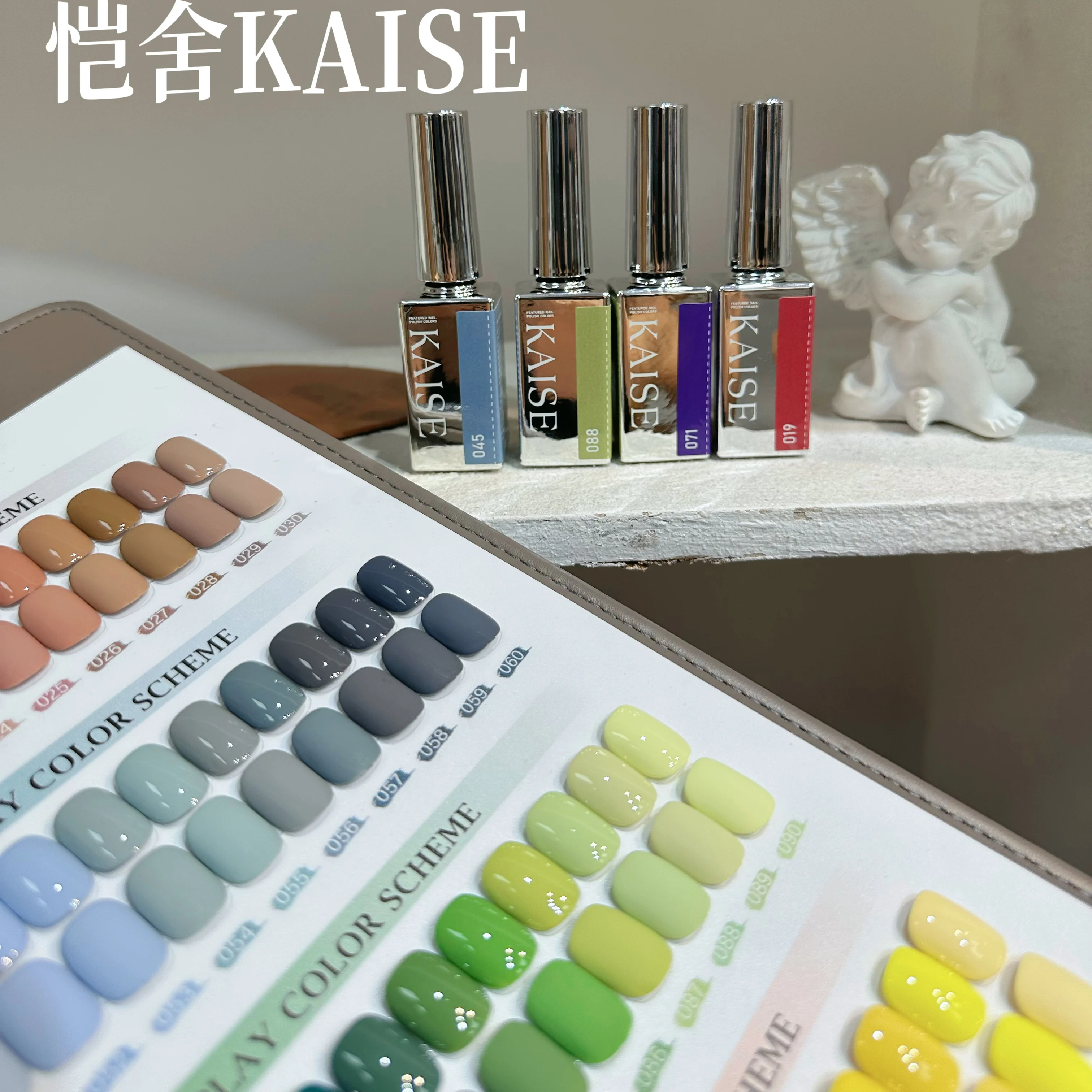 KAISE Private Label 15ml ODM/OEM High Quality Multicolor Nail Gel Long Lasting HEMA-Free TPO-Free UV Gel Nail Salon Wholesale