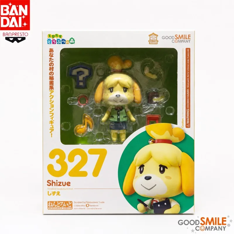 In Stock Bandai Original Banpresto Gsc Animal Crossing Isabelle Action Figure Model Doll Brand New Boxed Anime Characters Toys - view 5