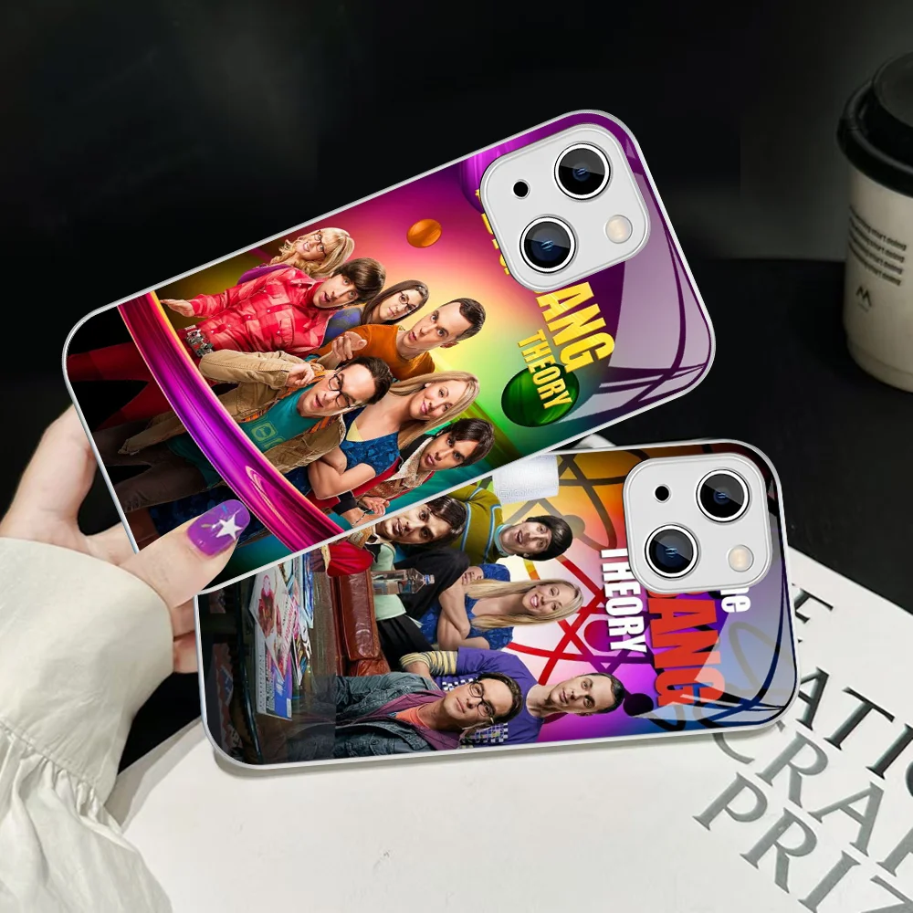 The Big Bang Theory Phone Case For iPhone 14 13 12 Mini 11 Pro XS Max X XR 14 Plus Tempered Glass Cover