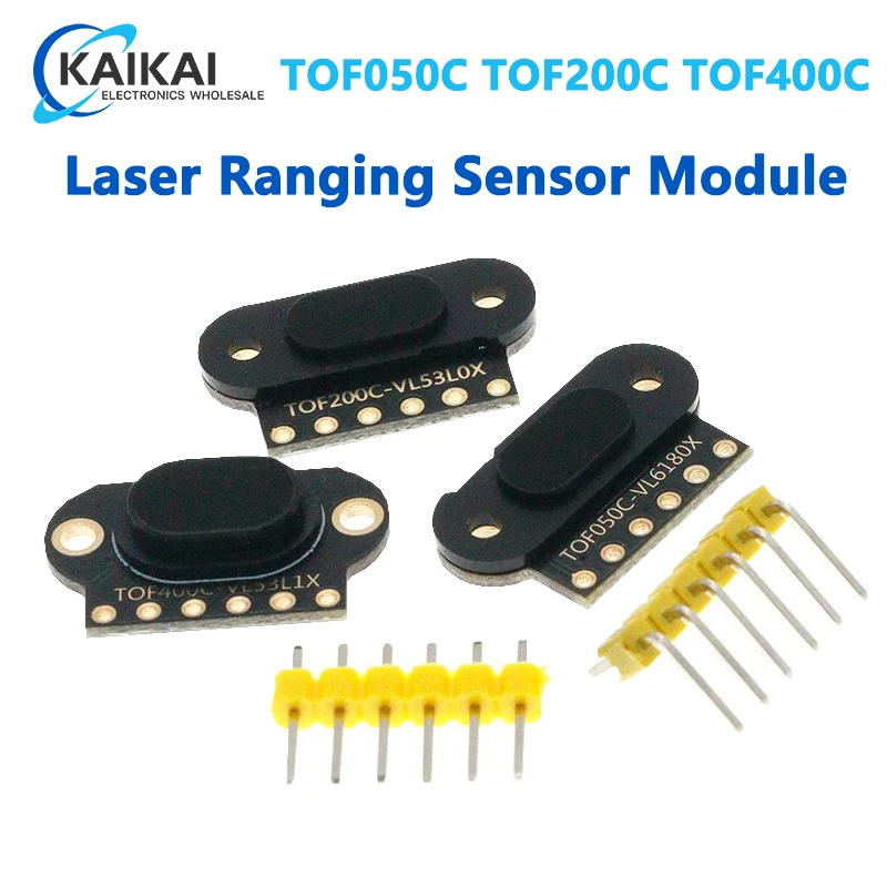 VL6180/VL53L0X/VL53L1X Time of Flight (ToF) Laser Ranging Sensor Module TOF050C TOF200C TOF400C 50CM/2M/4M IIC For Arduino STM32