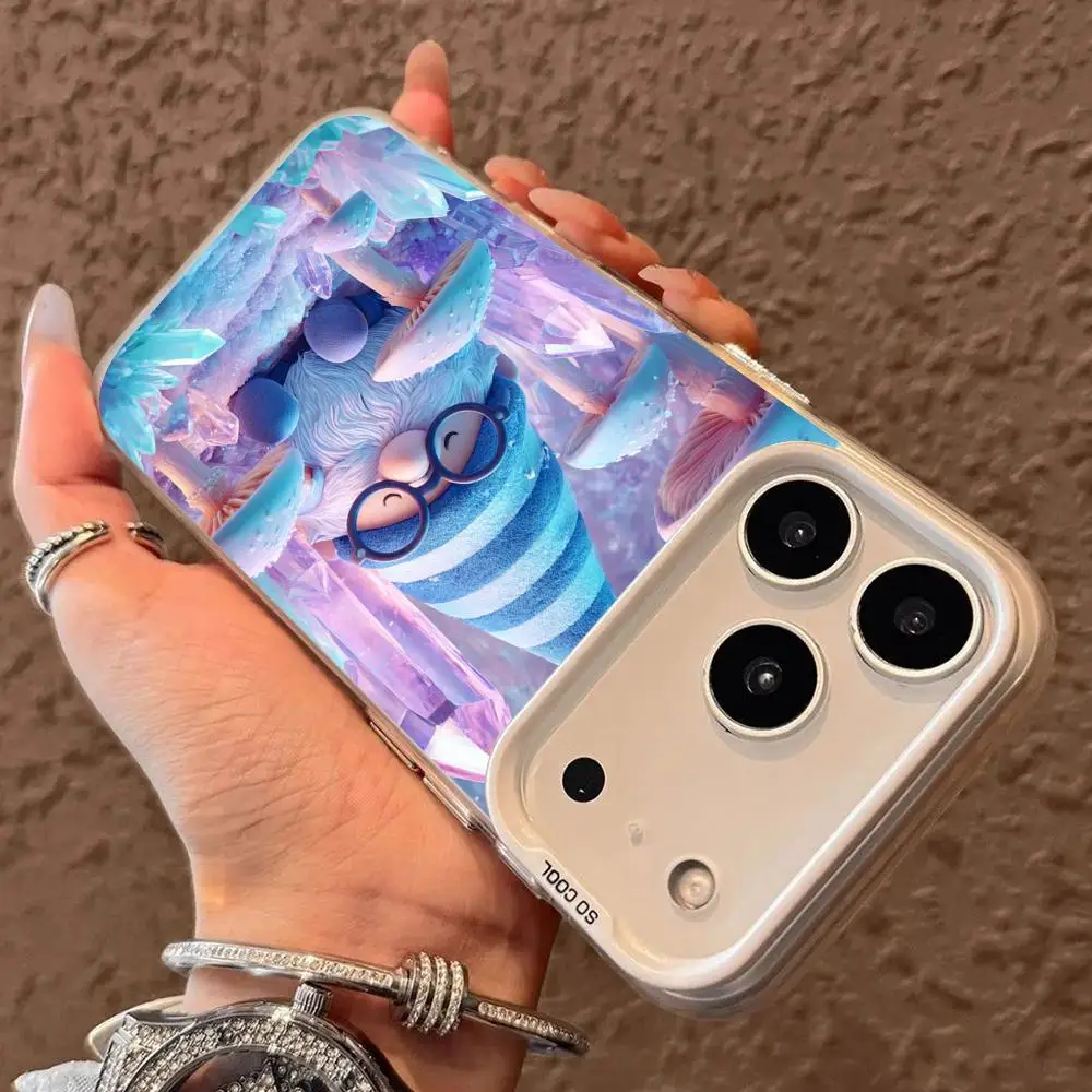 سانتا كلوز الفطر جراب هاتف آيفون 17 16 15 14 13 12 11 برو/ ماكس/بلس غطاء خلفي مقاوم للصدمات مضاد للبصمة