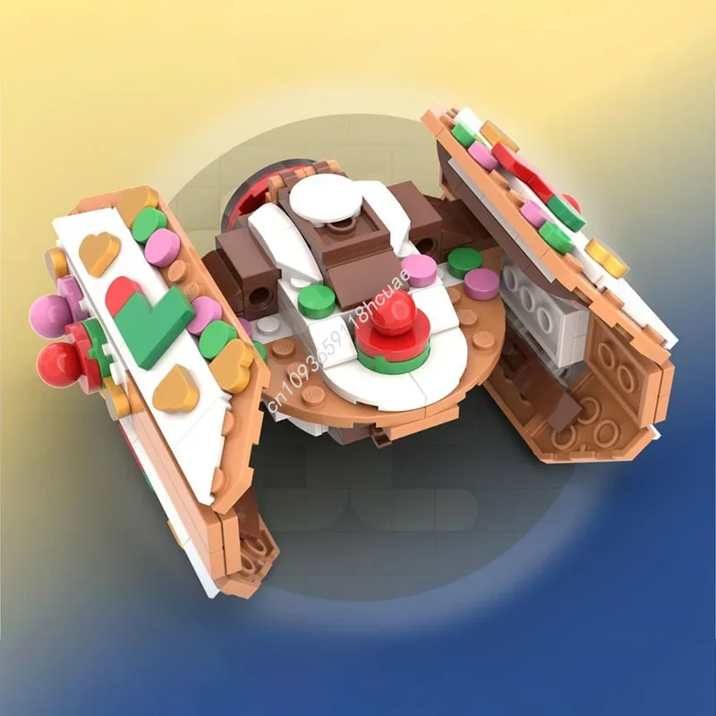 Neue 305 stücke Lebkuchen TIE Starfighter Star Battle Modell Bausteine Diy Bildung Montage Spielzeug Für Kinder Weihnachten Geschenke