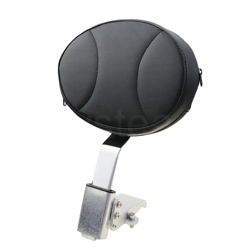 Motorcycle Backrest For Victory 2010-2017 Cross Country & 2012-2013 Hard-Ball Plug-in Adjustable Driver Rider Backrest Kit