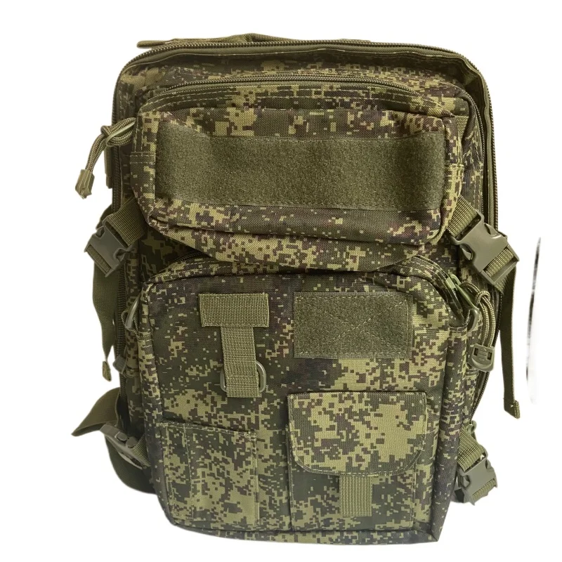 40L 3-in-1 Tactical Backpack Modular Assault Pack Russian EMR Digital Camo Large Capacity Militar Hiking Rucksack