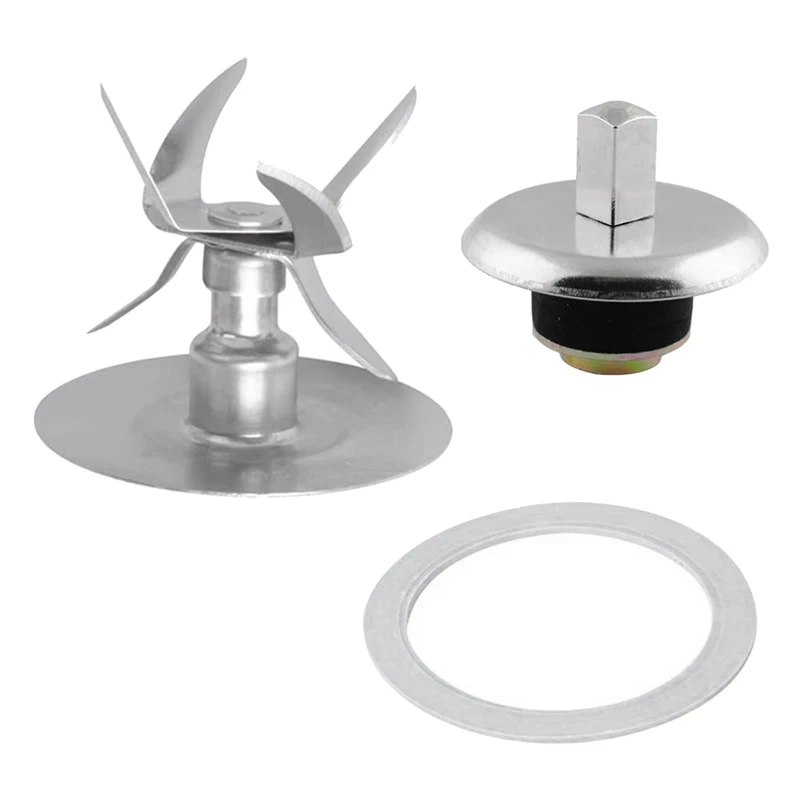 Blender Blade With Coupling Replacement For Oster Osterizer Parts, 6 Point Fusion Blade With Coupling Kit