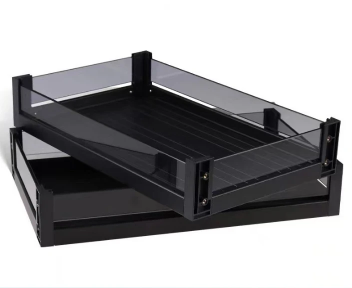 Küchenschrank, Hubschrank, oberer Wandschrank, vertikales, herunterklappbares, anhebbares Lagerregal