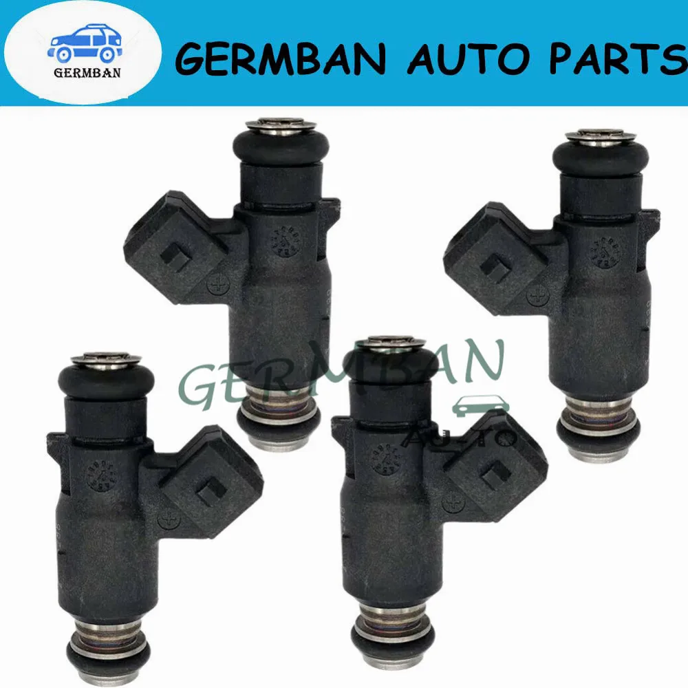 Set of25335288 25 33 52 88 Fuel Injector for Mercury Mariner 40HP-60HP Outboard 2002-2006 American Car Outboard 2-Stroke