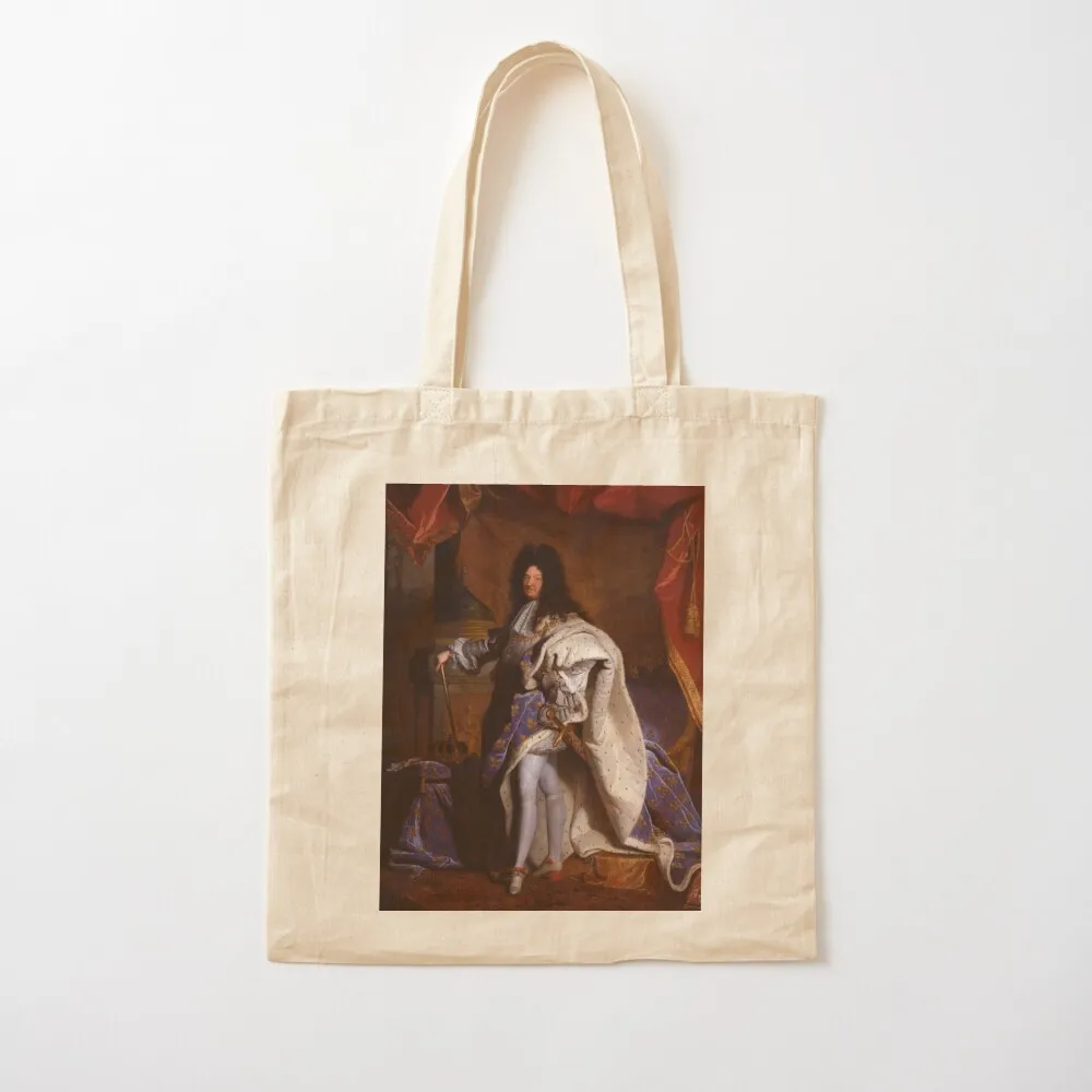 

King Louis XIV of France (1702) - Hyacinthe Rigaud Tote Bag Big bag shopping cart bags handbag