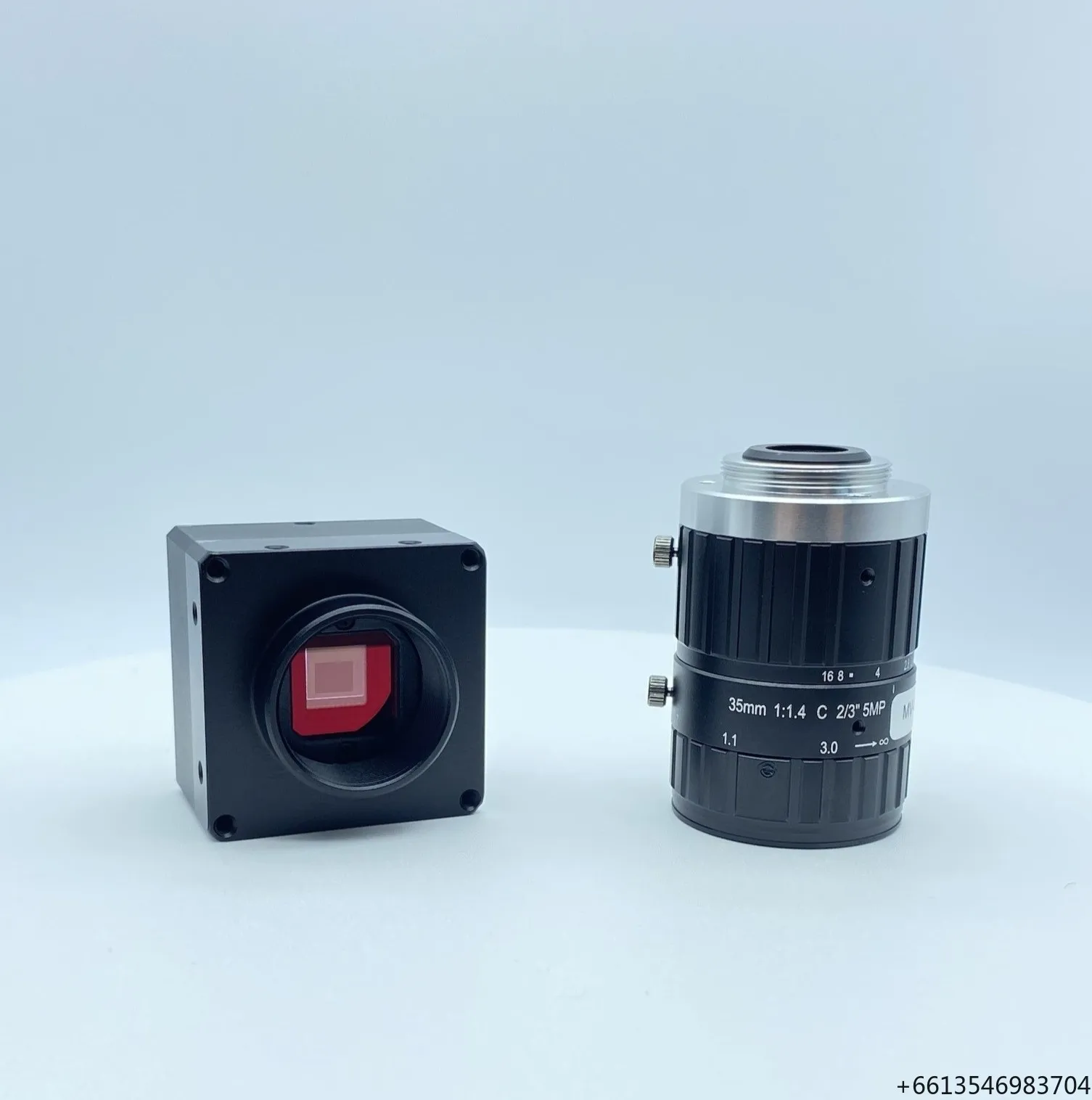 12MP GigE Global Shutter Vision Camera for High Speed Barcode QR Code Reading Logistics Automation