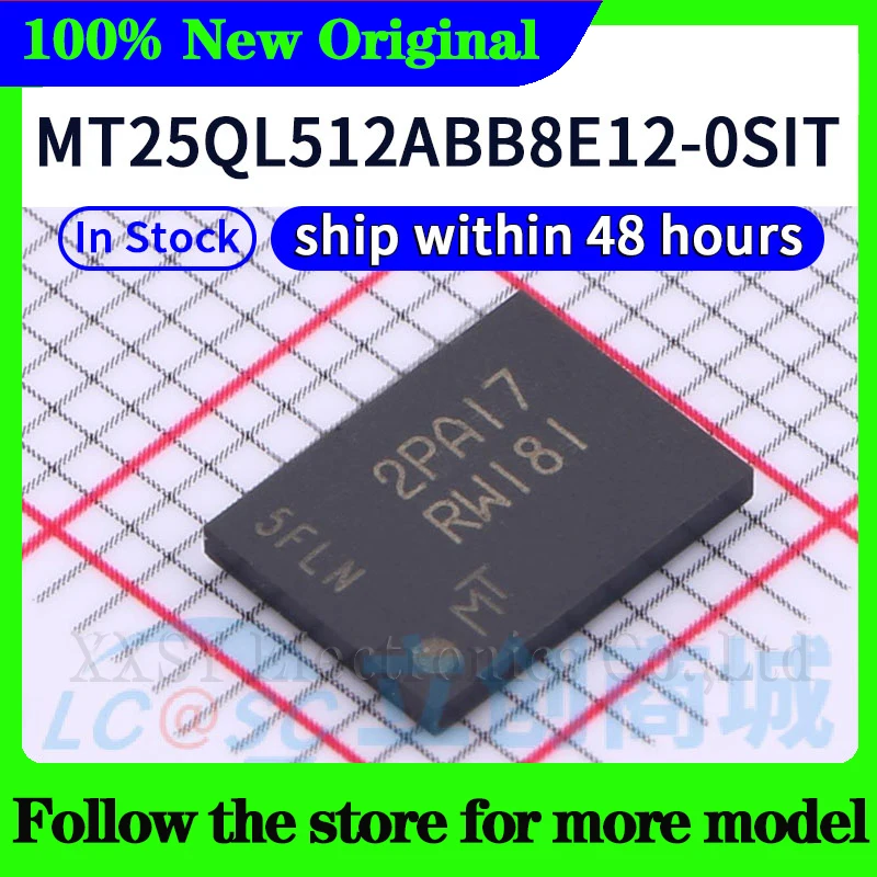 

MT25QL512ABB8E12-0SIT In stock 48 hours ship