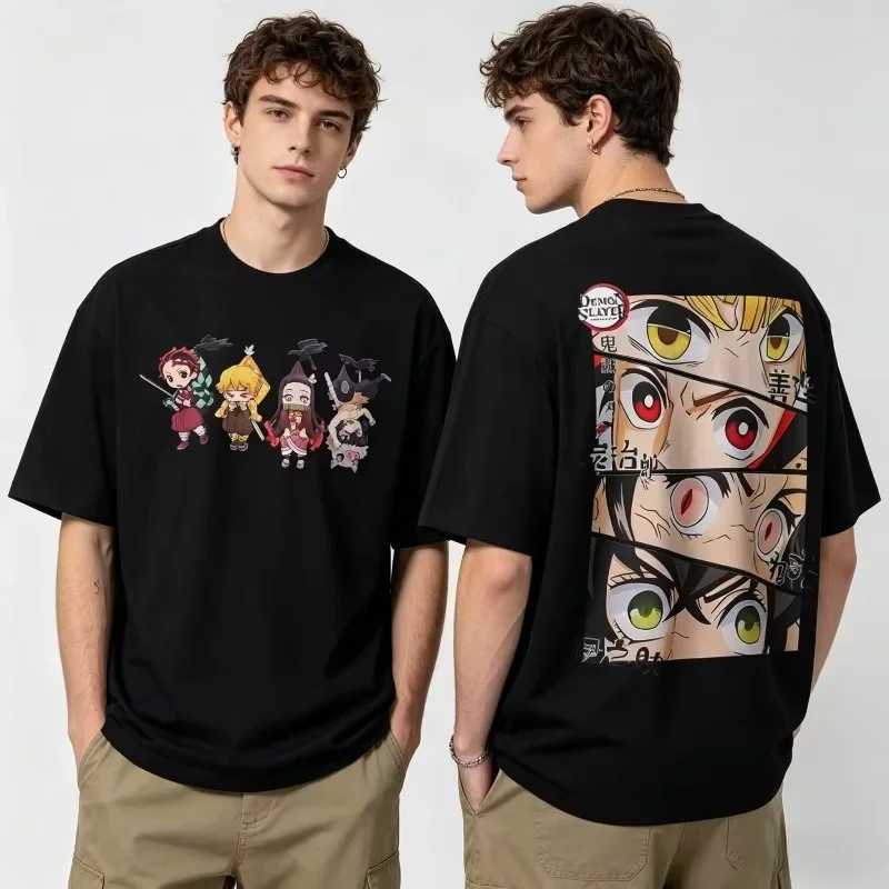 Anime Cosplay Tanjiro - 2026 Trendy Demon Slayer Men's T-shirt