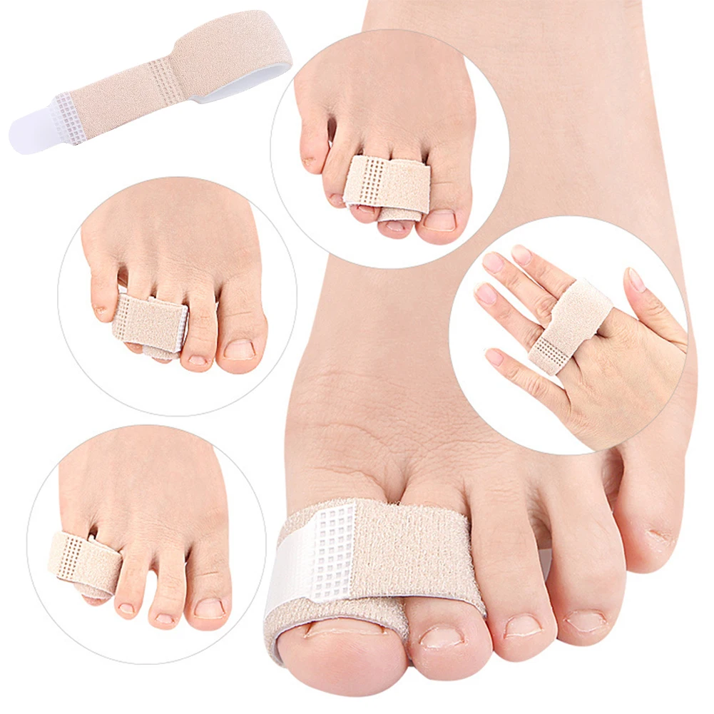 4Pcs Overlapping Toes Corrector Improve Foot Health Curled Toes Straighteners Brace Orthopedic Separator for Broken Crooked Toes