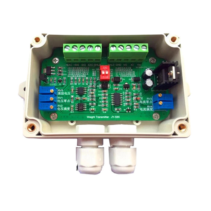 Weighing Sensor Amplifier 4-20mA Current Measuring Sensor 0-10V Weight Transmitter 0-5V Voltage
