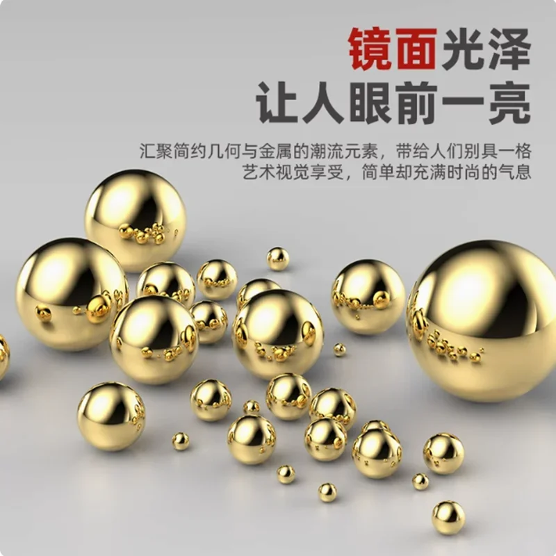 

Solid H62 Brass Bearing Balls Round Beads 1 1.5 2 2.38 2.5 3 3.175 3.5 4 4.5 5 6 7 8 10 12 15 20 25 30 40 50 60mm
