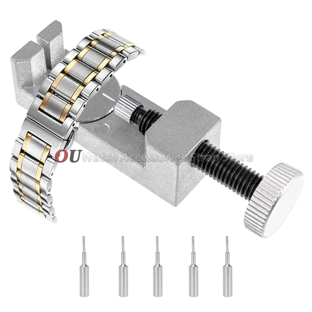 High Strength Watch Band Link Adjust Slit Strap Bracelet Chain Pin Remover Adjuster Repair Tool Kit Men Women Watch Accessories