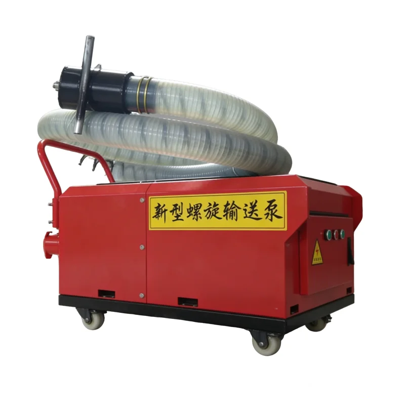 Small Secondary Structure Screw Pump Diesel Driven Electric Power High Pressure Motor Concrete Pouring Machine for Construction