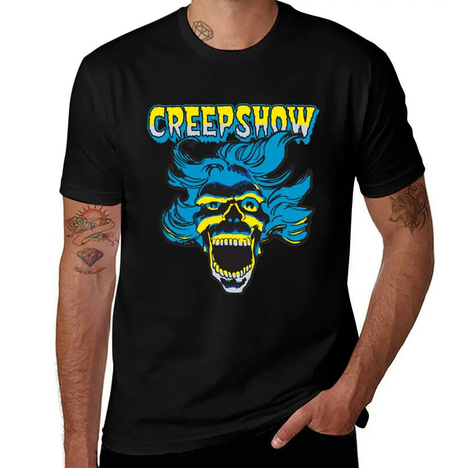 

luxury pack For for tshirt Creep Gifts - man T-Shirt Creepshow cotton T-Shirt man t shirts Women shirt The Halloween t man
