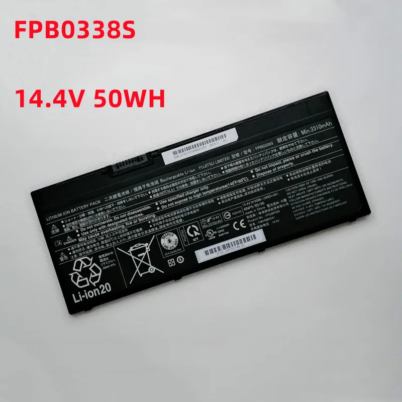 Nieuwe Batterij FPB0338S CP734928-01 , FPCBP529AP , FPCBP531AP Voor Fujitsu Lifebook Lifebook P727 , P728 , T937 14.4V, 50WH/3490Mah