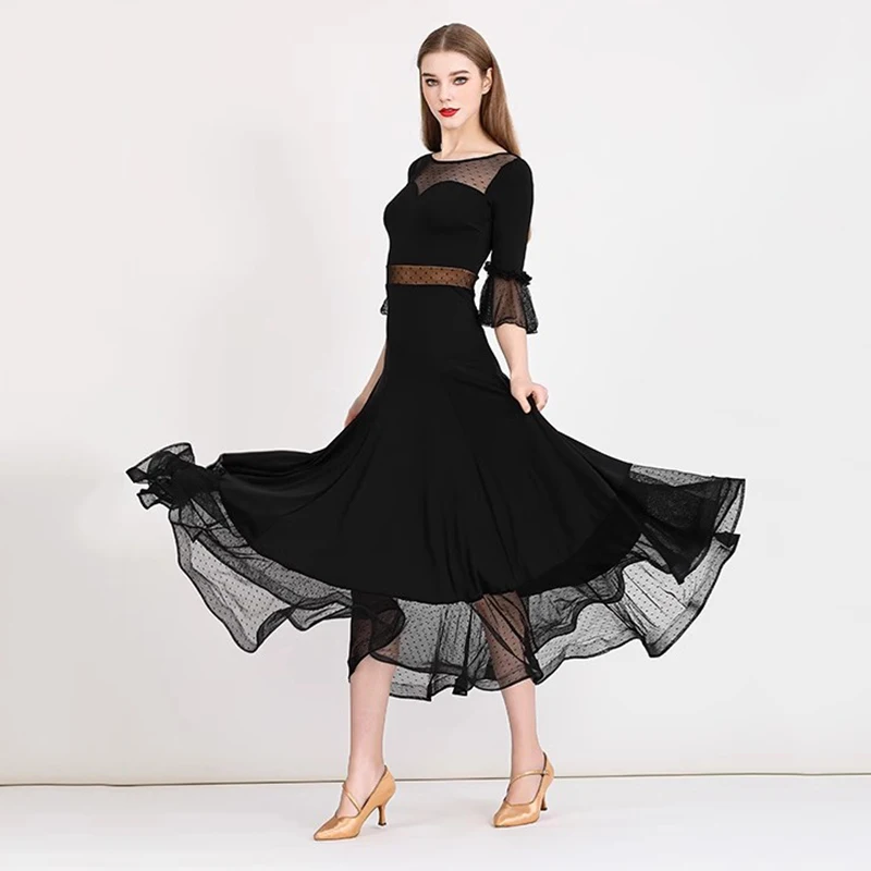 2024 New Woman Modern Dance Dress Ballroom Dance Costume Ballroom Dance Waltz Costume Dress MY897