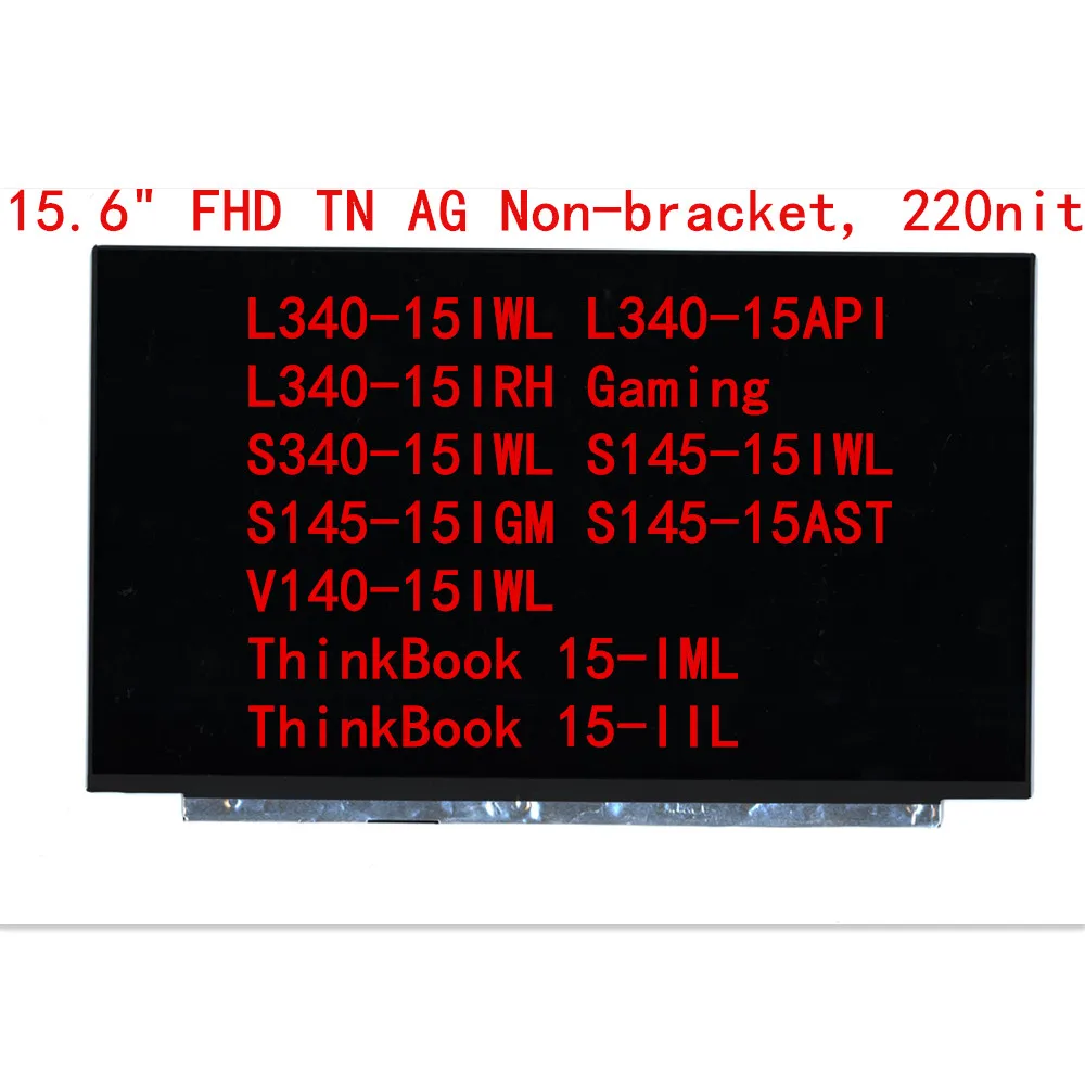 

Original For Lenovo Ideapad L340-15IRH IWL API S145-15IWL IGM AST 15-IML IIL S340-15IWL FHD LCD Screen 5D10R41288 5D11D96483