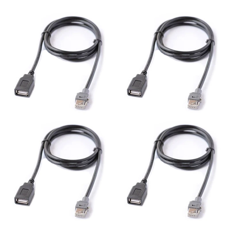 4X Car Media Head Unit USB Interface Cable Adapter For KIA HYUNDAI ELANTRA MISTRA TUCSON