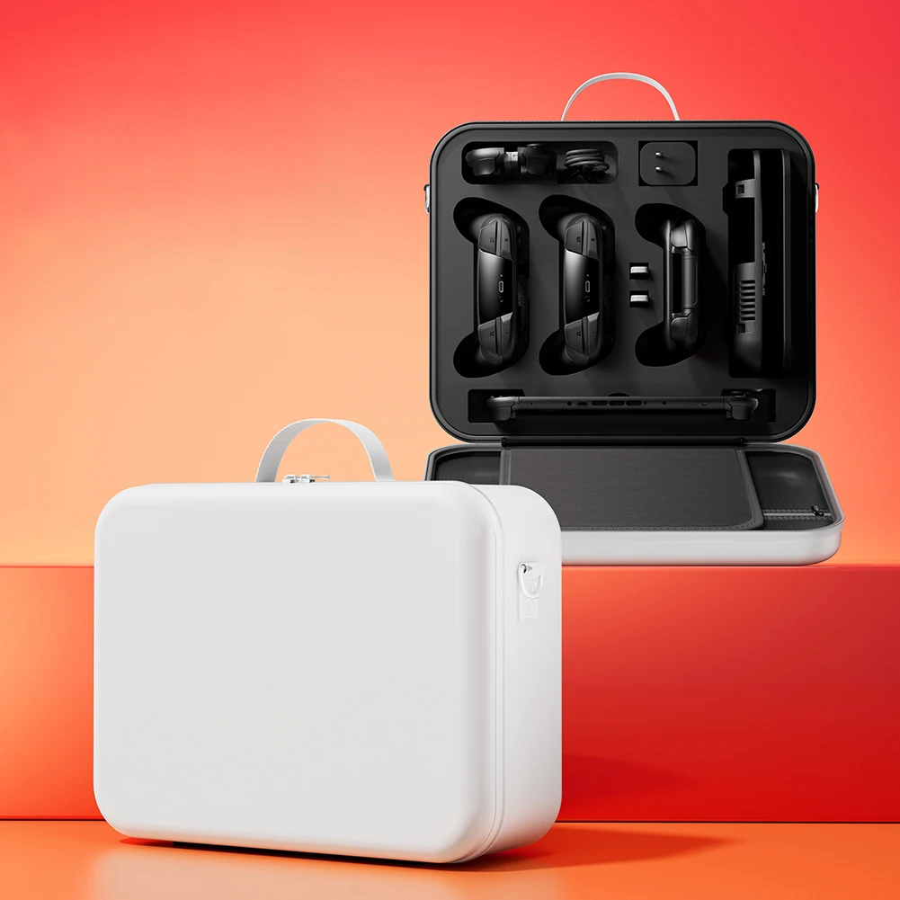 

For Switch 2 Large Carrying Bag Travel Storage Bag Waterproof EVA Shell Carrying Hand Bag for Switch 2 Controller Accessories