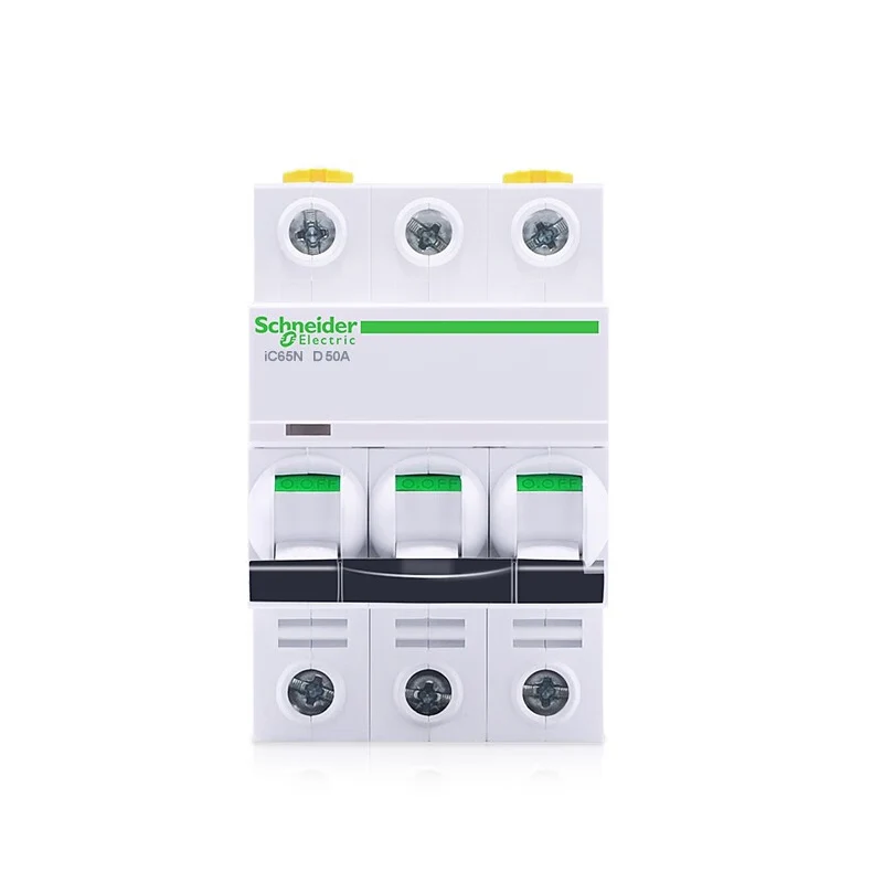 Schneider electric Mini circuit BreakerActi 9 iC65N D type MCB 2P 3P 4P 1A 2A 3A 4A6A 10A 16A 20A 25A 32A 40A 50A 63A AC