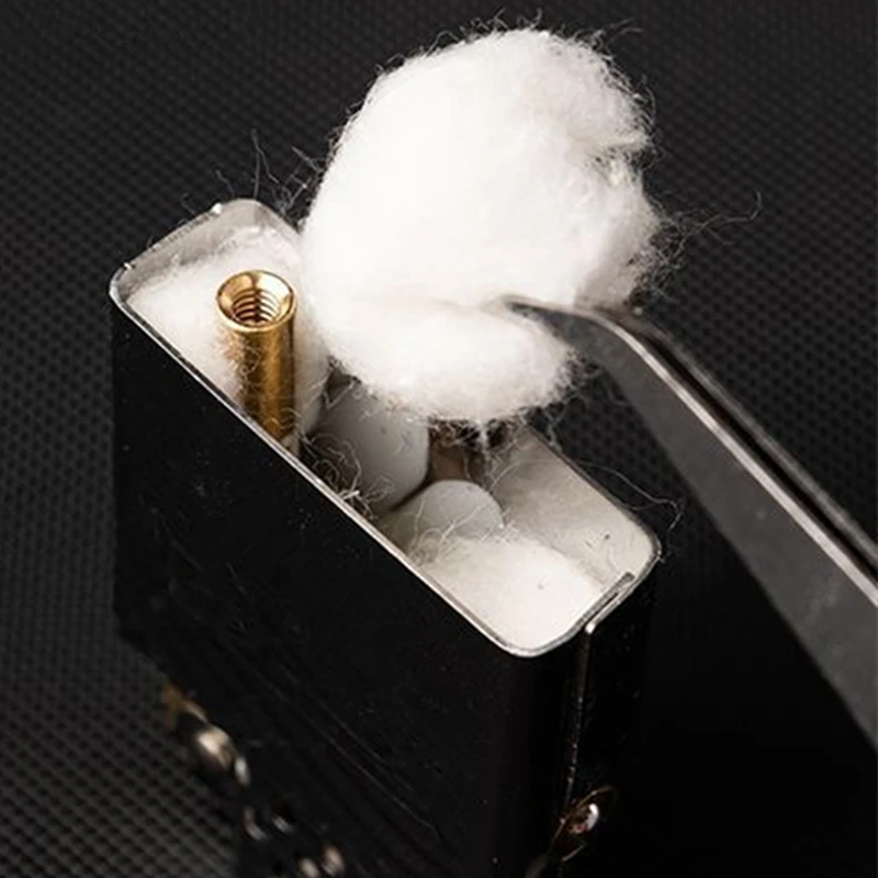 50/30/10pcs Universal Lighter Oil Absorbent Cotton For Zippo Zorro Lighter Inner Inserts Spare Parts Replacement Accessories view 2