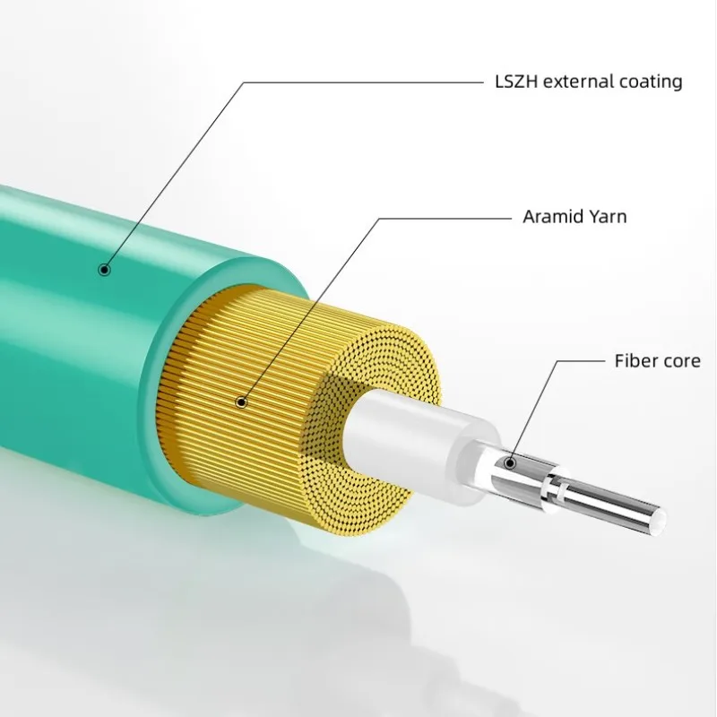 2 قطعة DTECH 1 متر وضع واحد 1 الأساسية LC إلى LC الألياف البصرية التصحيح الحبل كابل قافز لمراكز البيانات #5