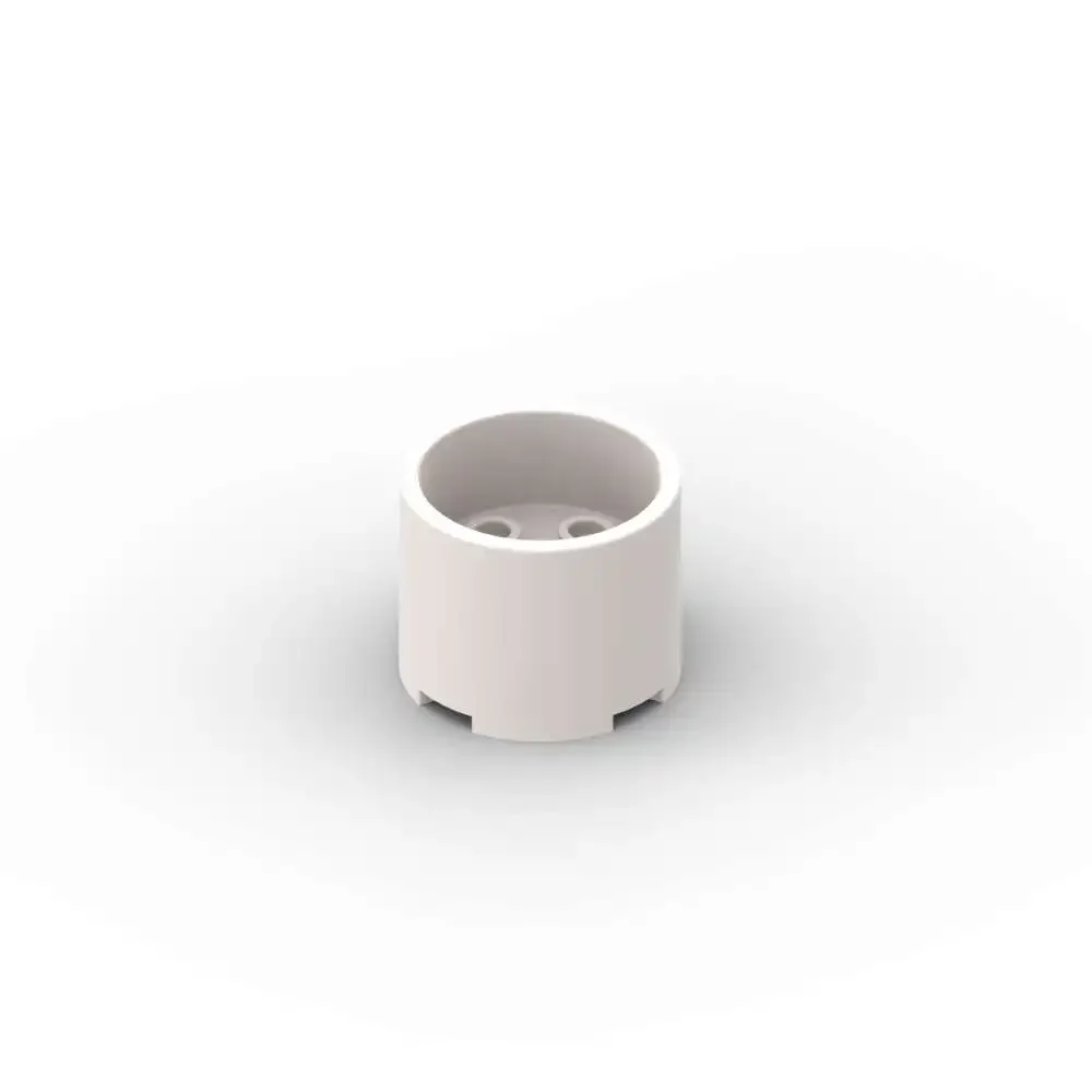 MOC 10PCS Part Bricks 73111 Round 3x3x2 Building Blocks Set Recessed Center Axle Holes Assemble Particle Toy Birthday Kid Gifts