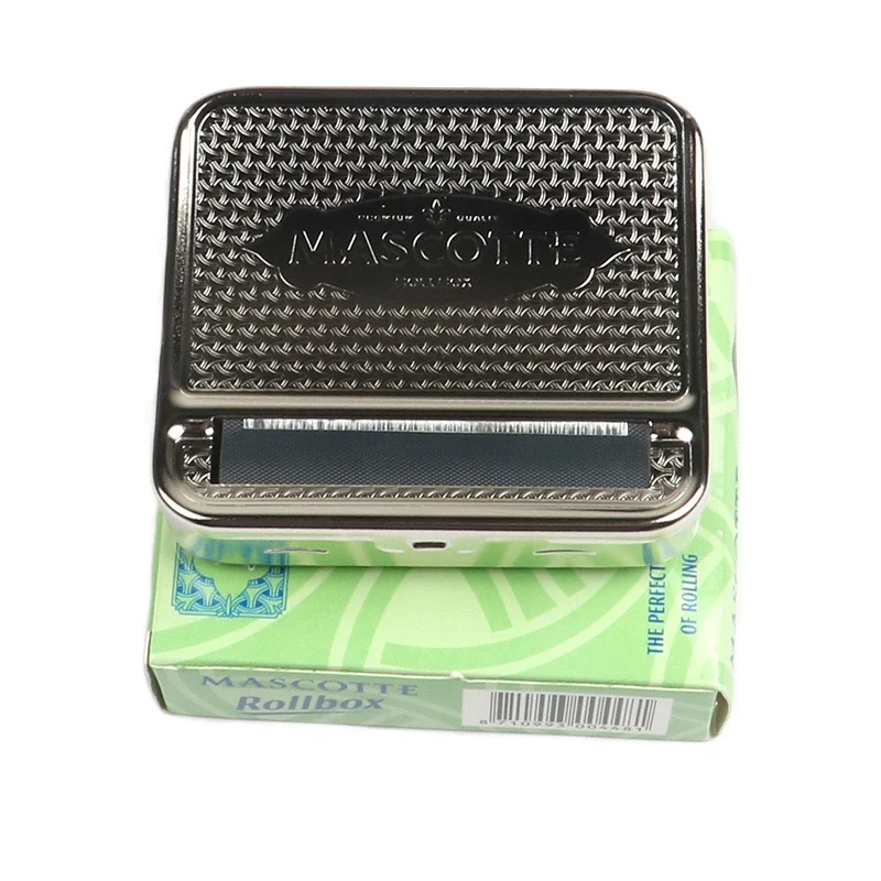 70mm Metal Automatic Cigarette Tobacco Container Smoking Rolling Machine Roller Box
