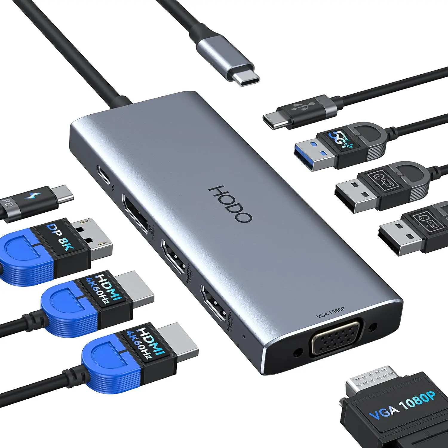 9-In-1 Usb C Dockin…