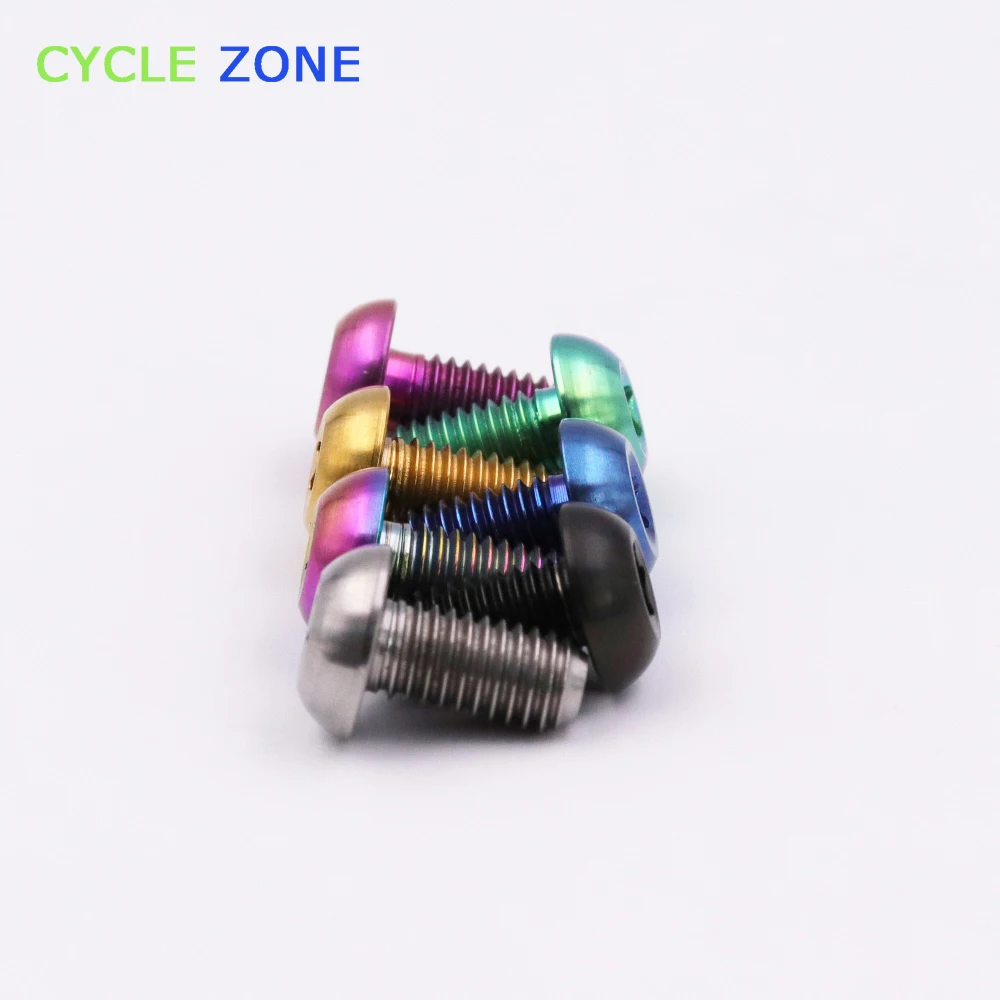 Top Quality M5x12mm Titanium Ti Bottle Holder Bolt Bike Bicycle T25 M5*12mm Water Bottle Cage Screw