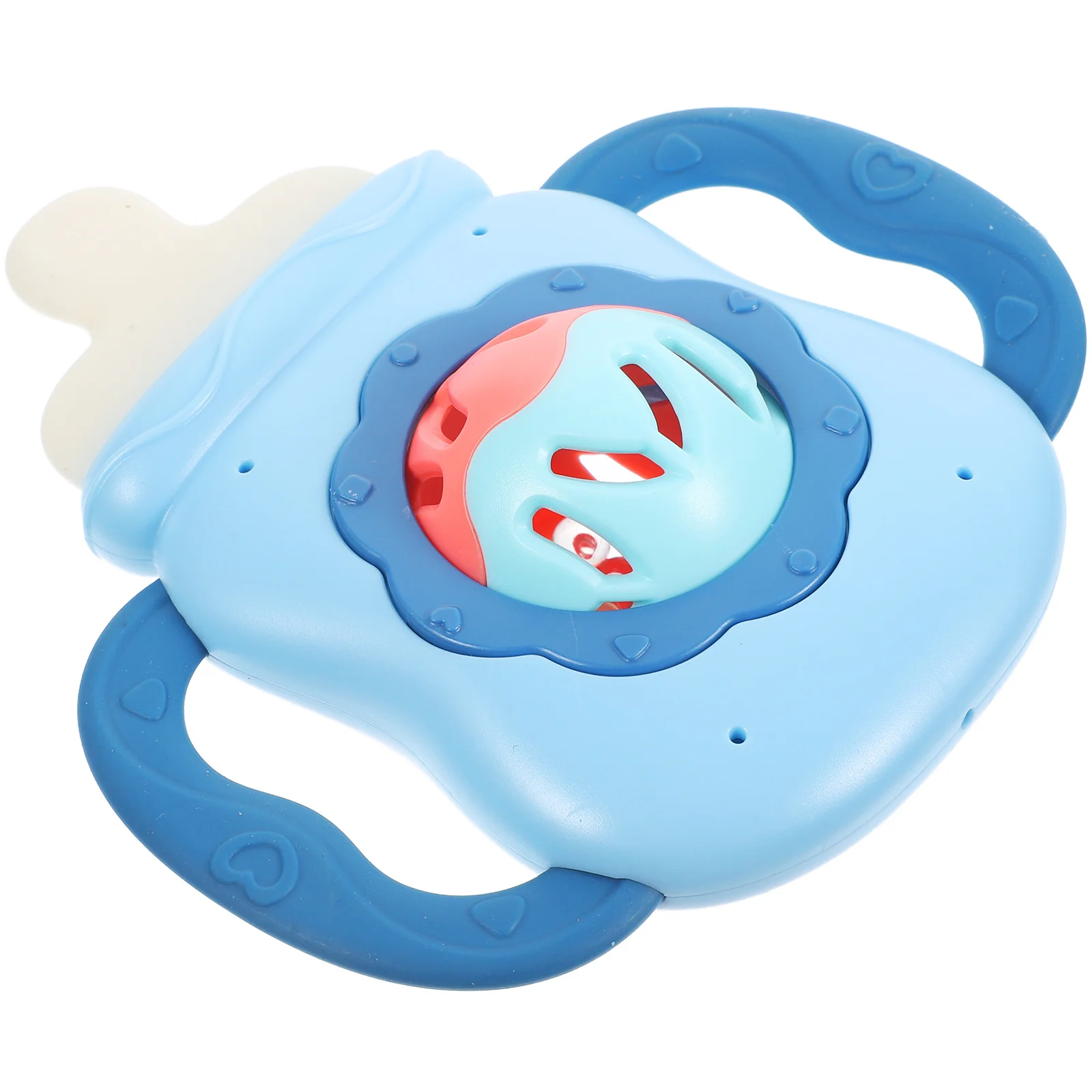 Chocalhos infantis bebê criança dentição agitando garrafa de alimentação musical forma agitando chocalho agarrando chocalho infantil