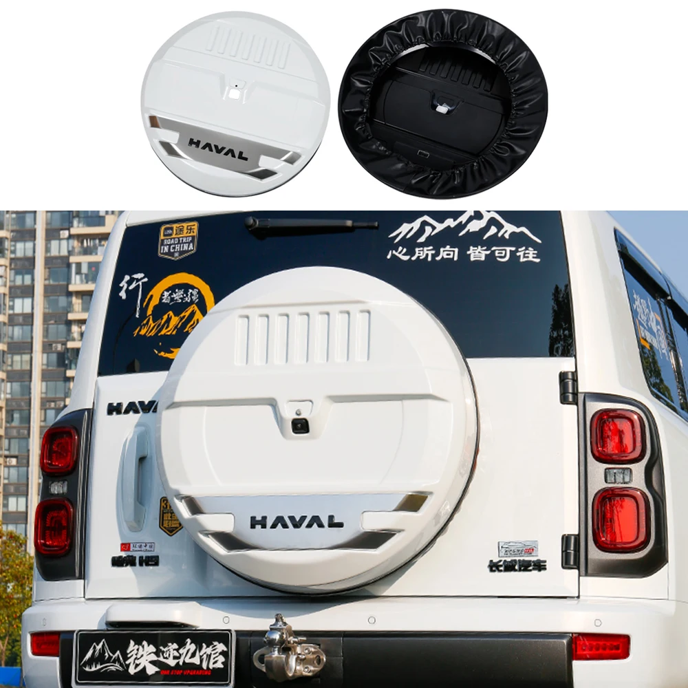 For 2024 GWM Haval H9 Full Package Spare Tire Cover Exterior Decoration Modification Spare Tire Cover Decoration Accessories