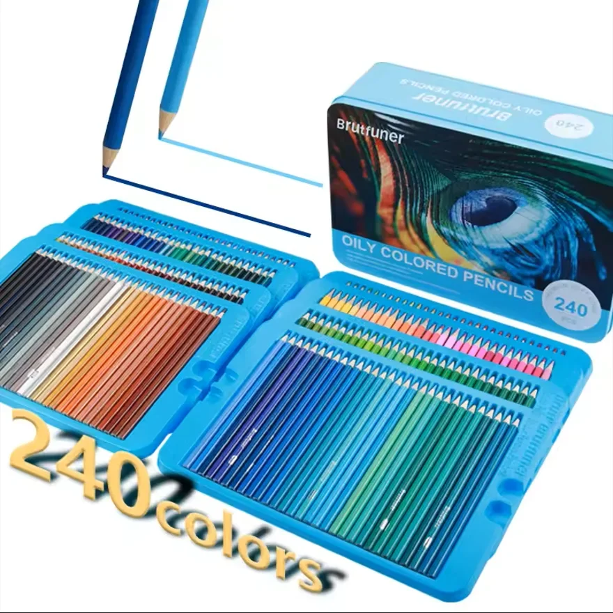 set-di-matite-colorate-180-240-300-con-custodia-in-tela-arrotolabile-ideale-per-libri-da-colorare-per-adulti-disegno-schizzi-artistici-e-strumenti-per-il-disegno