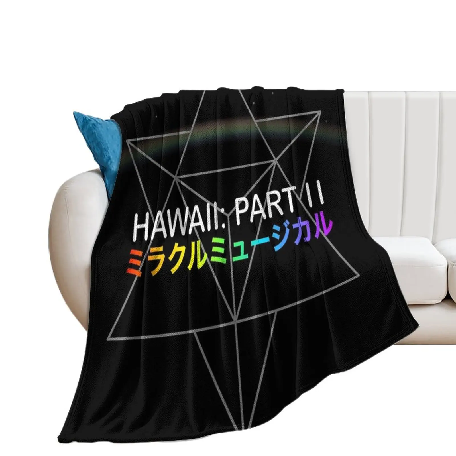 Hawaii: Part ii Throw Blanket Decorative Throw Bed Fashionable Winter beds Blankets