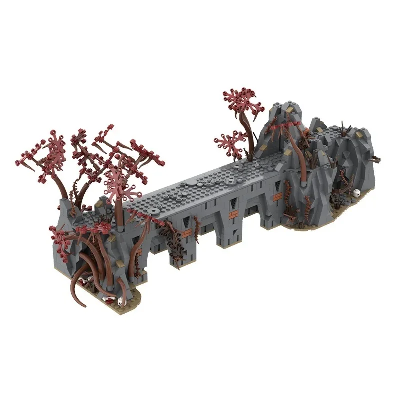 1094pcs MOC UCS Dol Guldur Part 1 8 Hobbit And Model Building Blocks DIY Creative Christmas Gifts Idea Toys Education Birthday