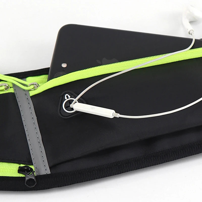 Tas Lari Ukuran Pinggang, Tas Jogging, Tas Botol Air, Tas Pinggang Anti Air, Olahraga Luar Ruangan, Jogging, Bersepeda, Multifungsi