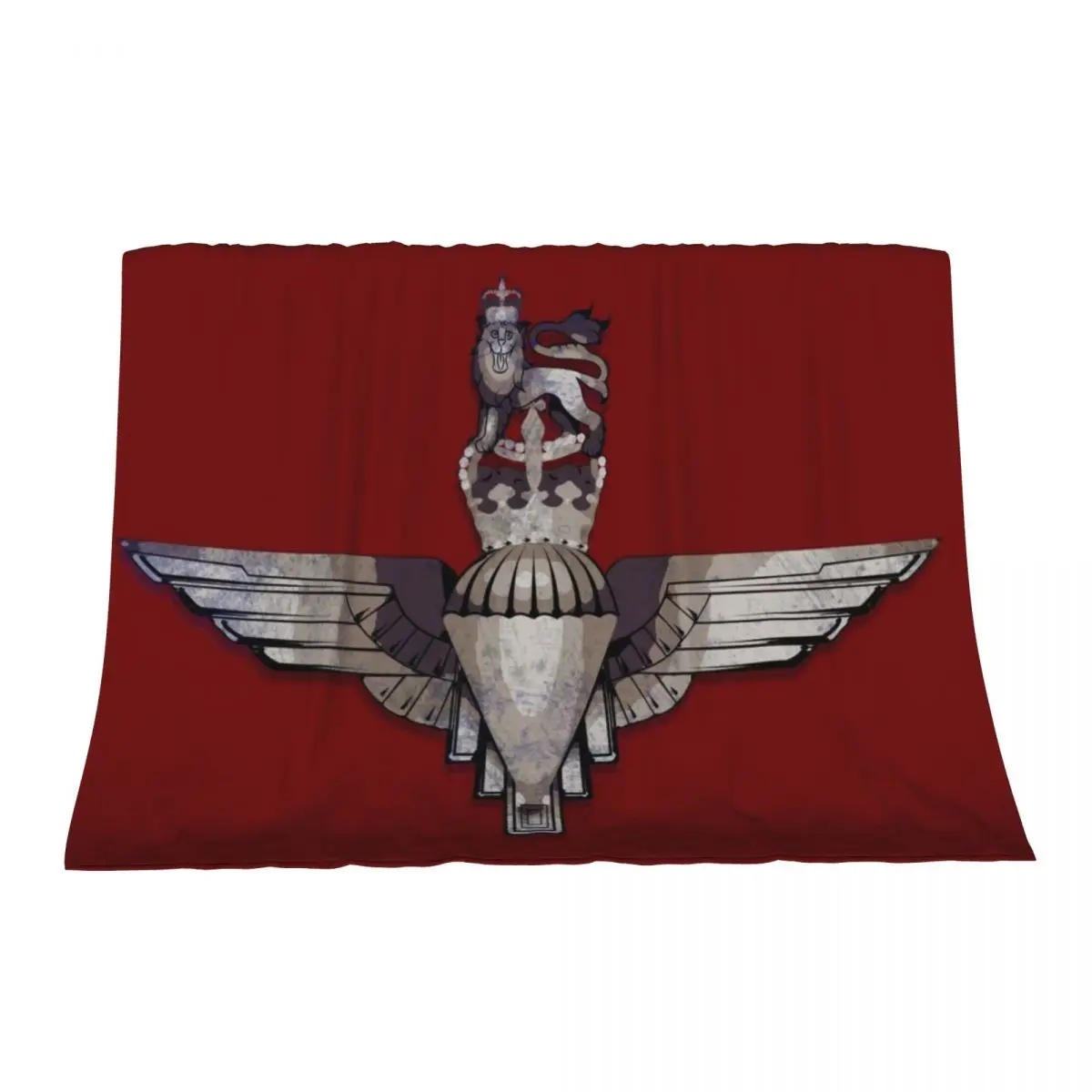 

Parachute Regiment Throw Blanket Large cosplay anime Plush Blankets