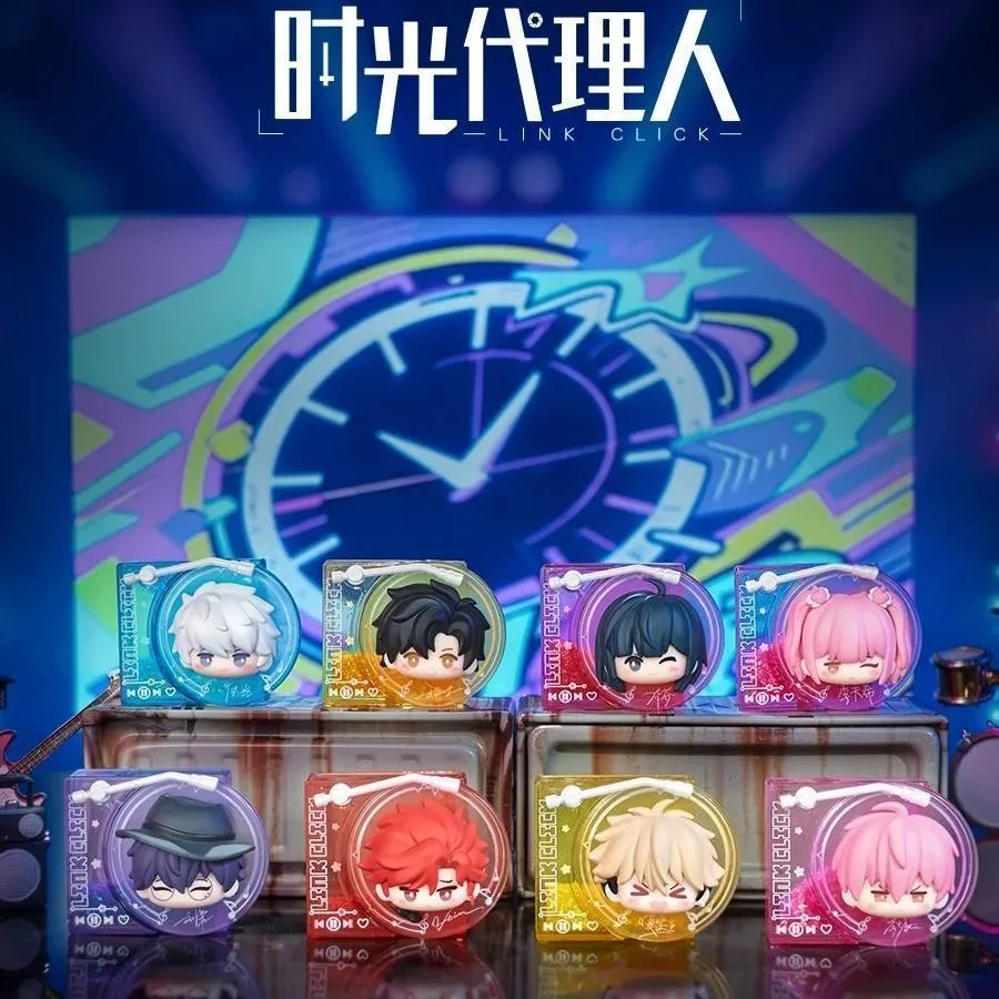 

Link Click, роторная музыкальная записывающая машина, слепая коробка, мини-милая зернистая наклейка на холодильник, подарок на день рождения, изысканный подарок