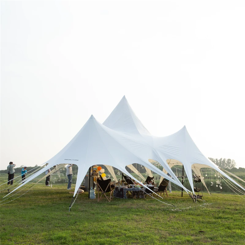 

Outdoor Sunshade Ripstop Lightweight Yurt House Glamping Tents Waterproof Luxury Hotel Outdoor Tent Luxury