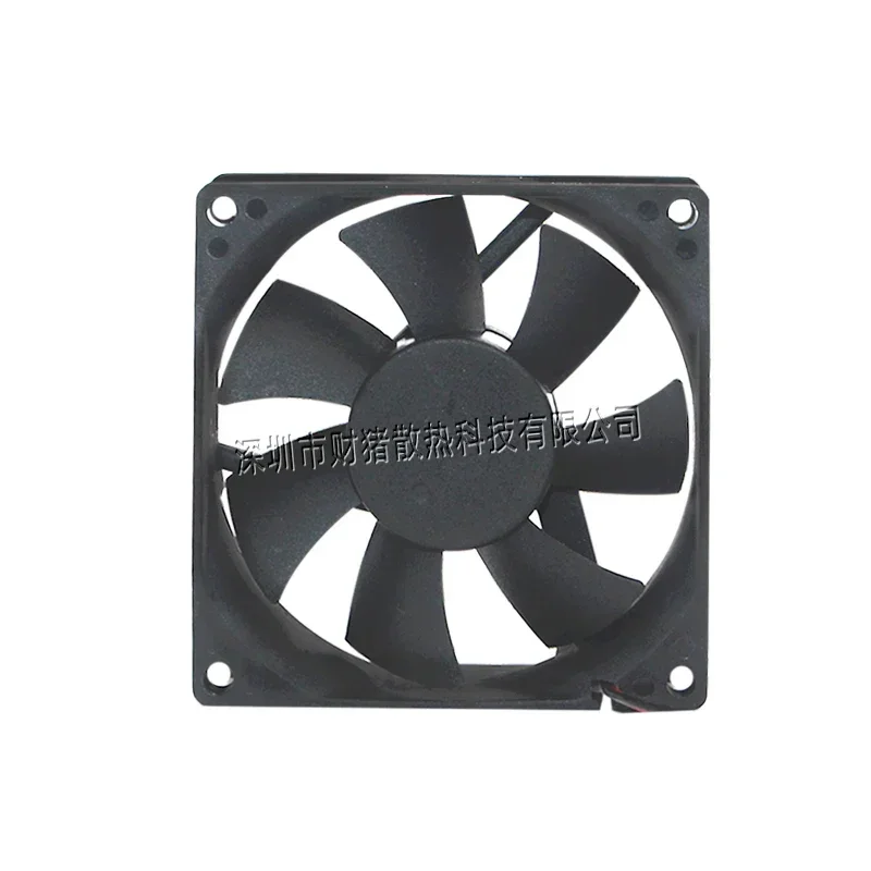 CAIZHU-FAN/ 8020 Fan 80MM 80*80*20MM DC 5V 12V 24V 8CM Ultra-thin Sleeve/Dual Ball Bearing Cooling Fan Comptuter CPU Cooling Fan