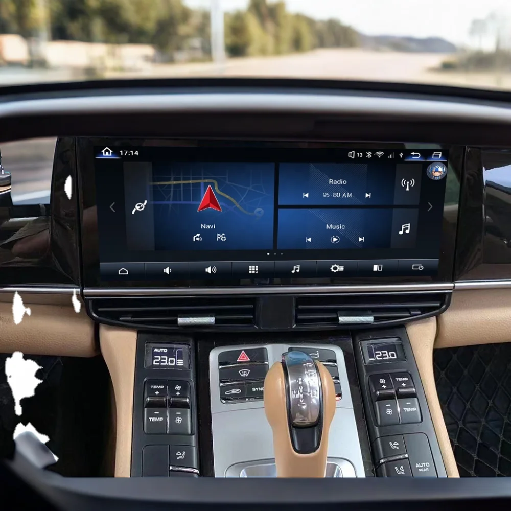 Android Auto Stere Radio GPS Navigation DSP CD Player Portable Car Multimedia Recorder DVD Player For Porsche Panamera 2009-2017