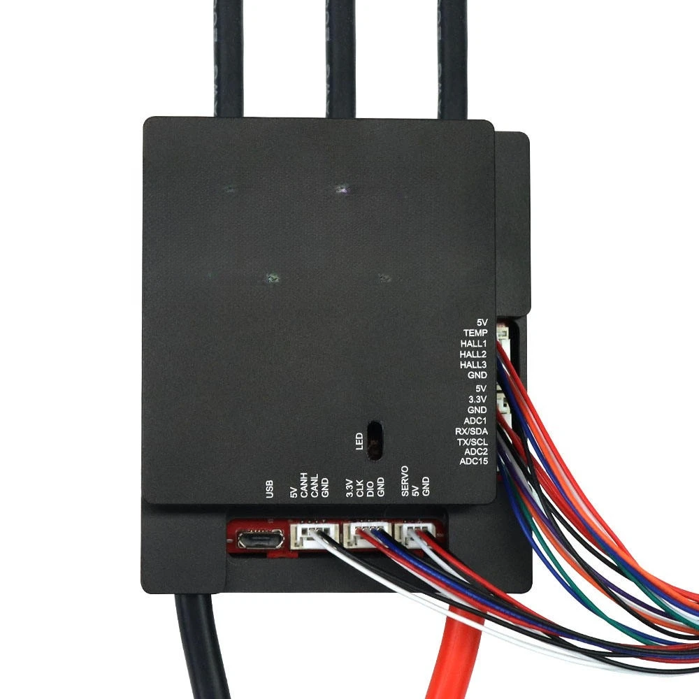 FSE,SC 6.9 100A based on VE,SC 6 Electronic Speed Controller with Aluminum Robot E,bi ke Scooter Shell