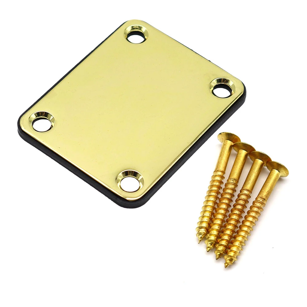 1 Set E-Gitarren-Halsplatte mit Schrauben für ST TL Gitarre Jazz Bass Ersatz-Gitarrenzubehör 7 Farben – Detail 21